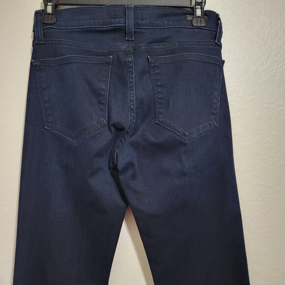 Principle Denim Allure Dark Wash High Rise Wide Leg Jeans Size 27 - Picture 5 of 8